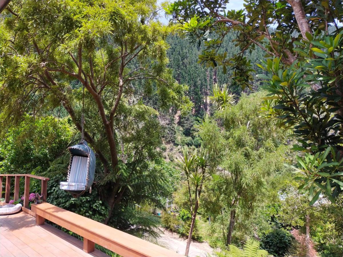 נלסון Maitai Whare Iti - Adventure Cabins & House מראה חיצוני תמונה